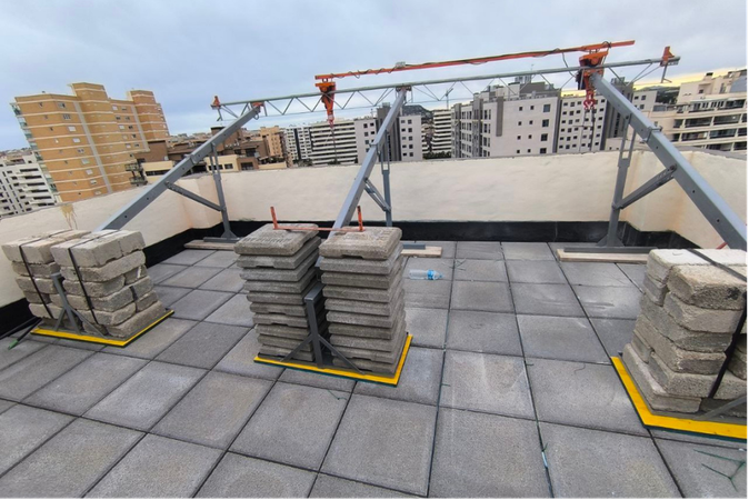 alquiler de andamios monomastil en valencia